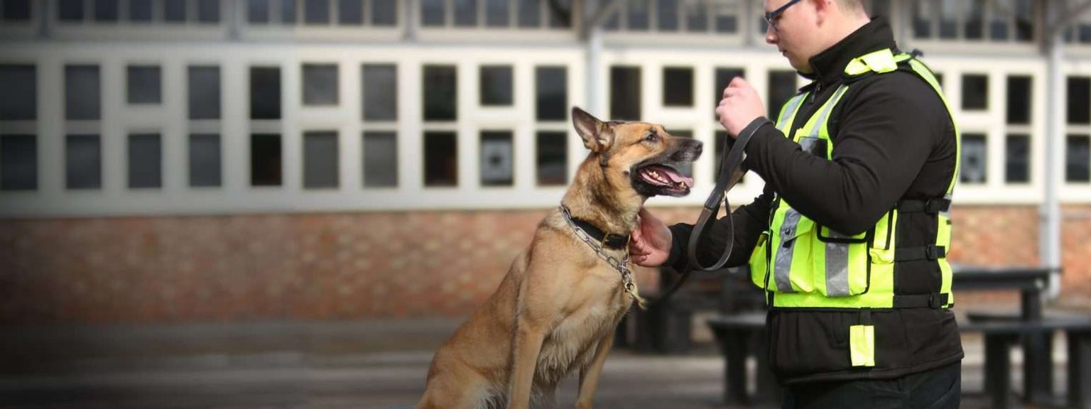 Canine Dog Handler Security Services Banner