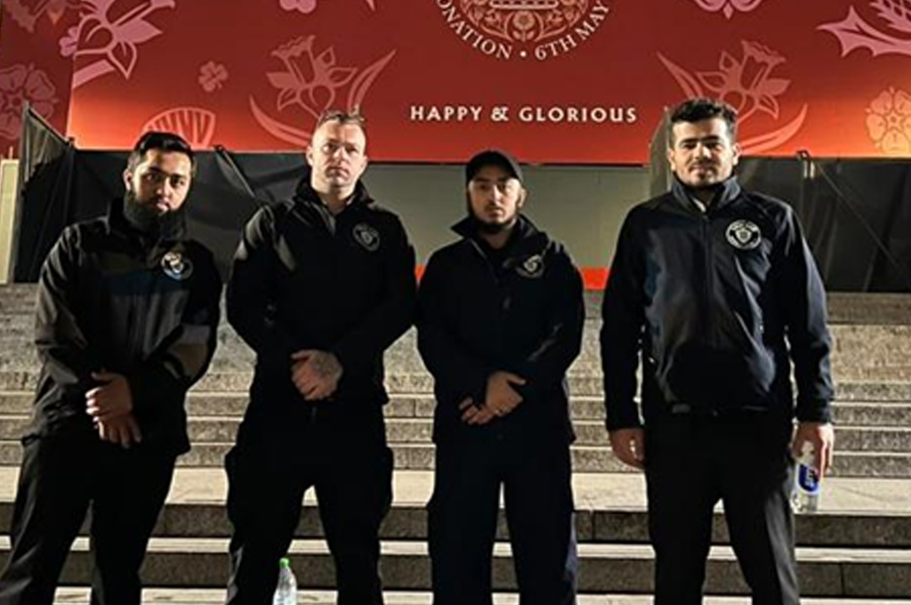 King Coronation Event Security Guards